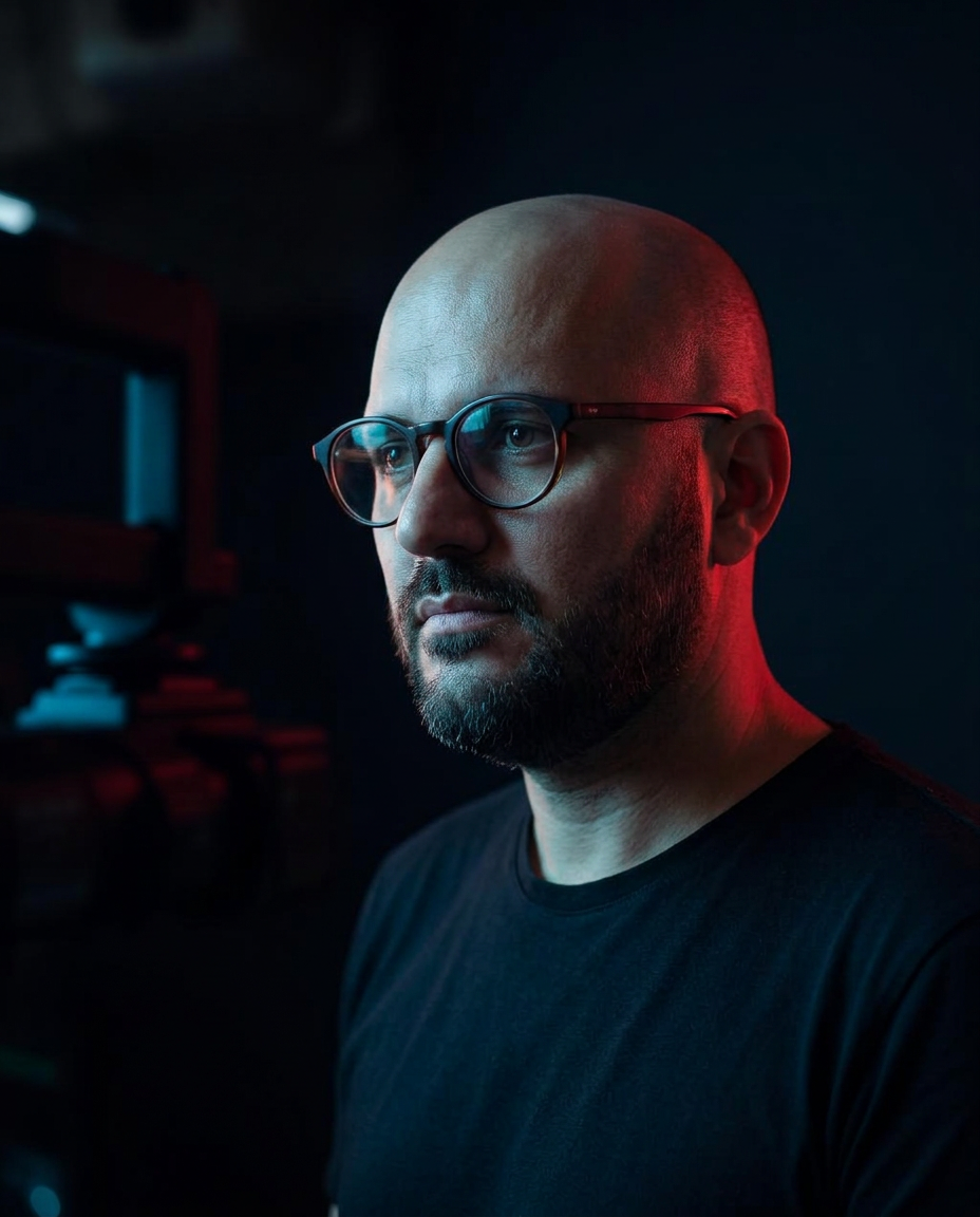 Paulo Botelho gravando curso